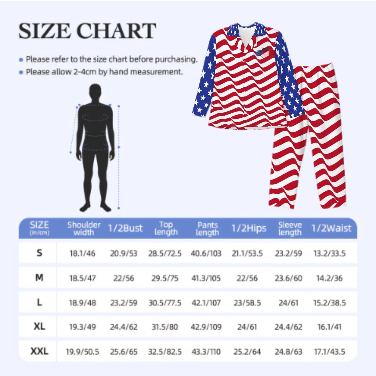 USA World Cup PJ Set