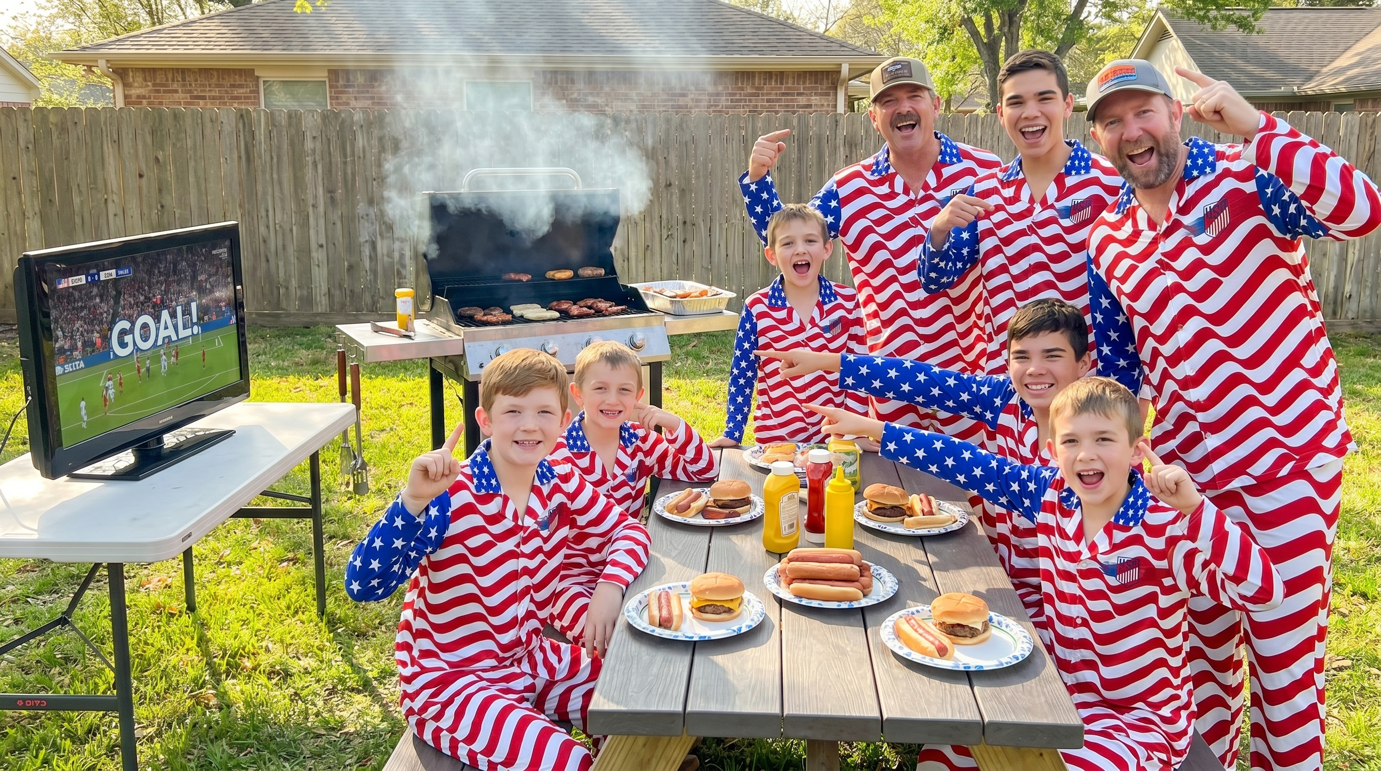 USA World Cup PJ Set