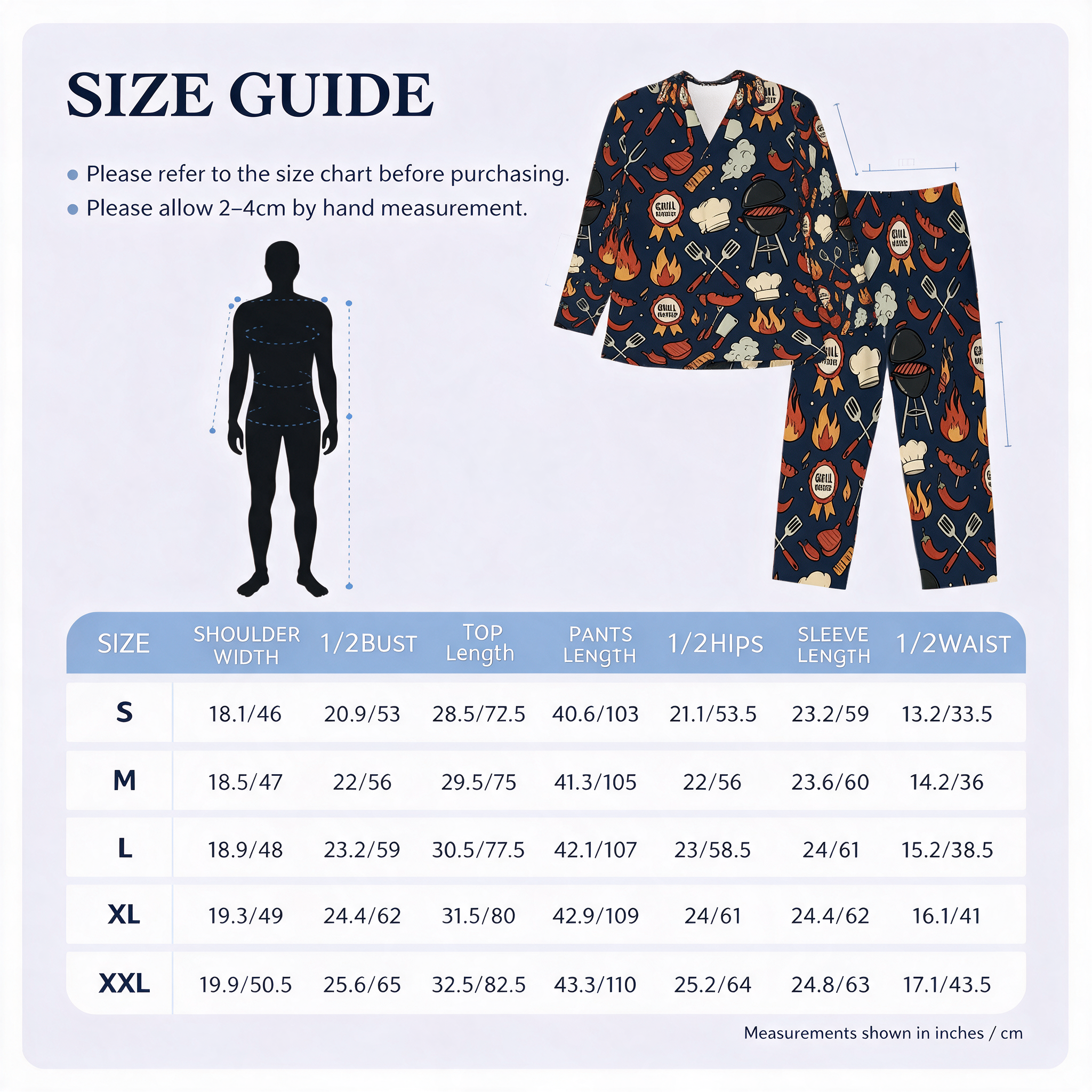Grill Master PJ Set