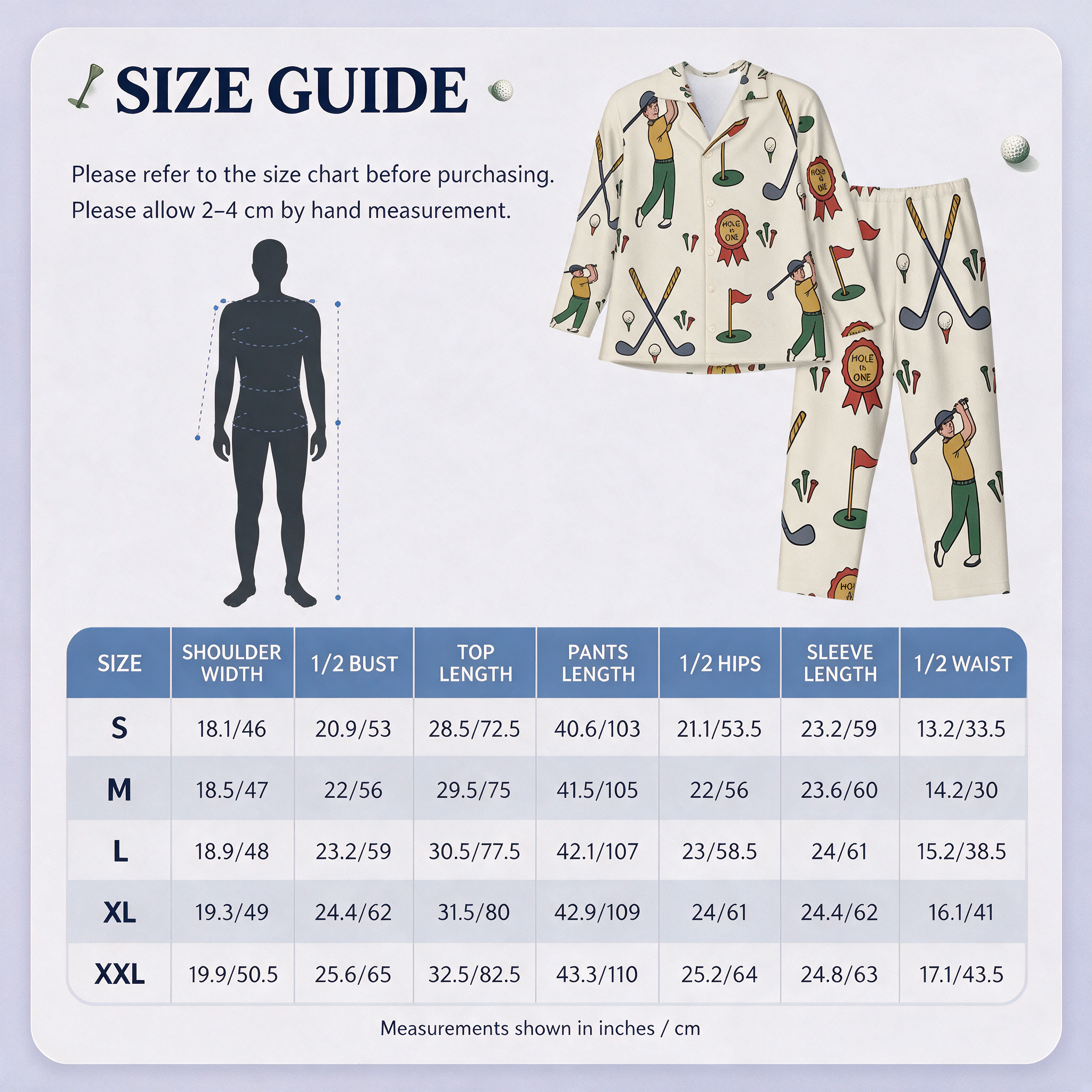 Golf Dad PJ Set