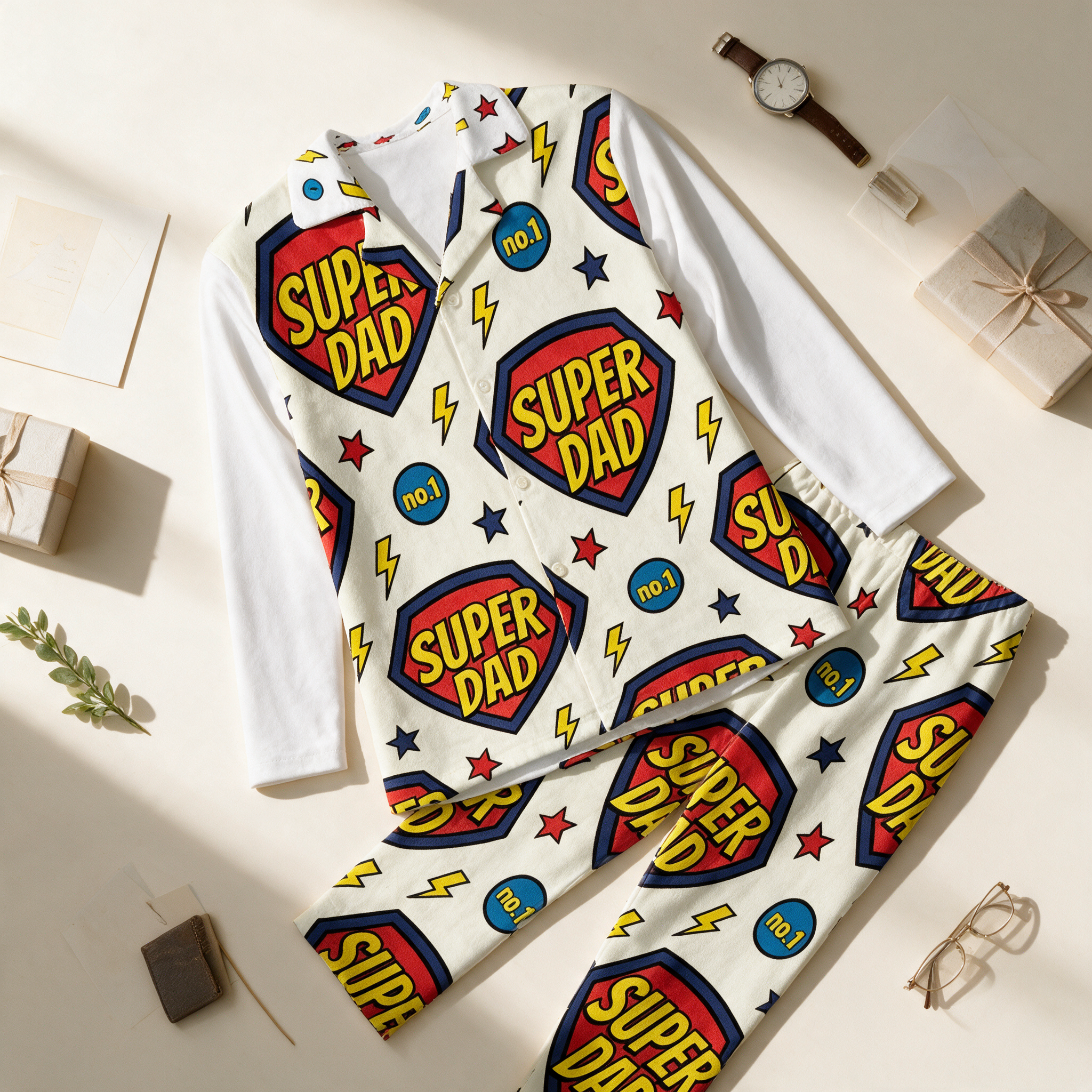Super Dad PJ Set